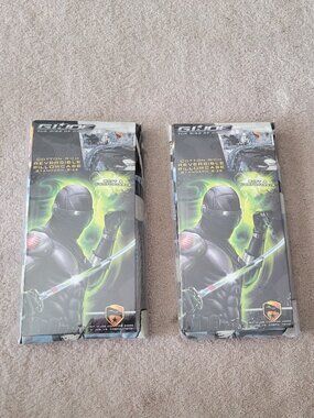 Set of 2 G.I Joe Pillow Cases Standard Size Rise of Cobra Hasbro Vintage NWT